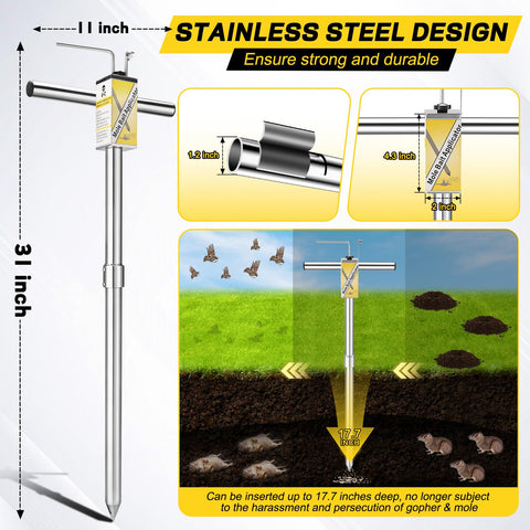 DACK detachable parts allow quick cleaning and rust resistance.