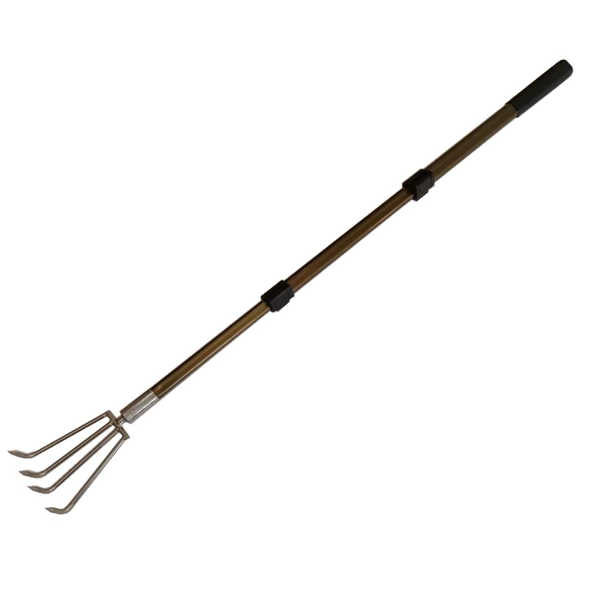 Dadaozhijian stainless-steel garden claw rake for weeding and soil loosening