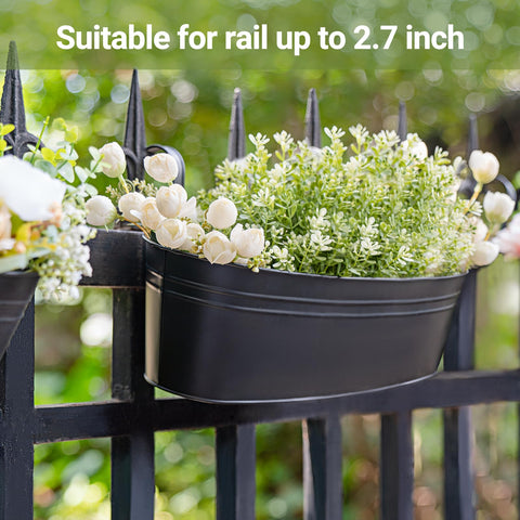 Dahey large-planter with drainage holes helps prevent waterlogged soil.