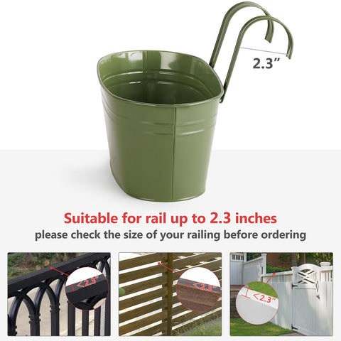 Dahey window balcony garden planters create a visual focal point
