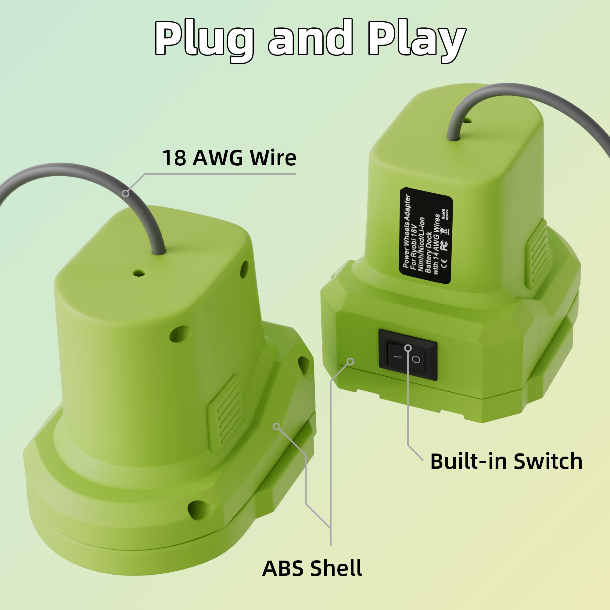 DAIERTEK Starlink mini cable with built-in switch enables safer power control.