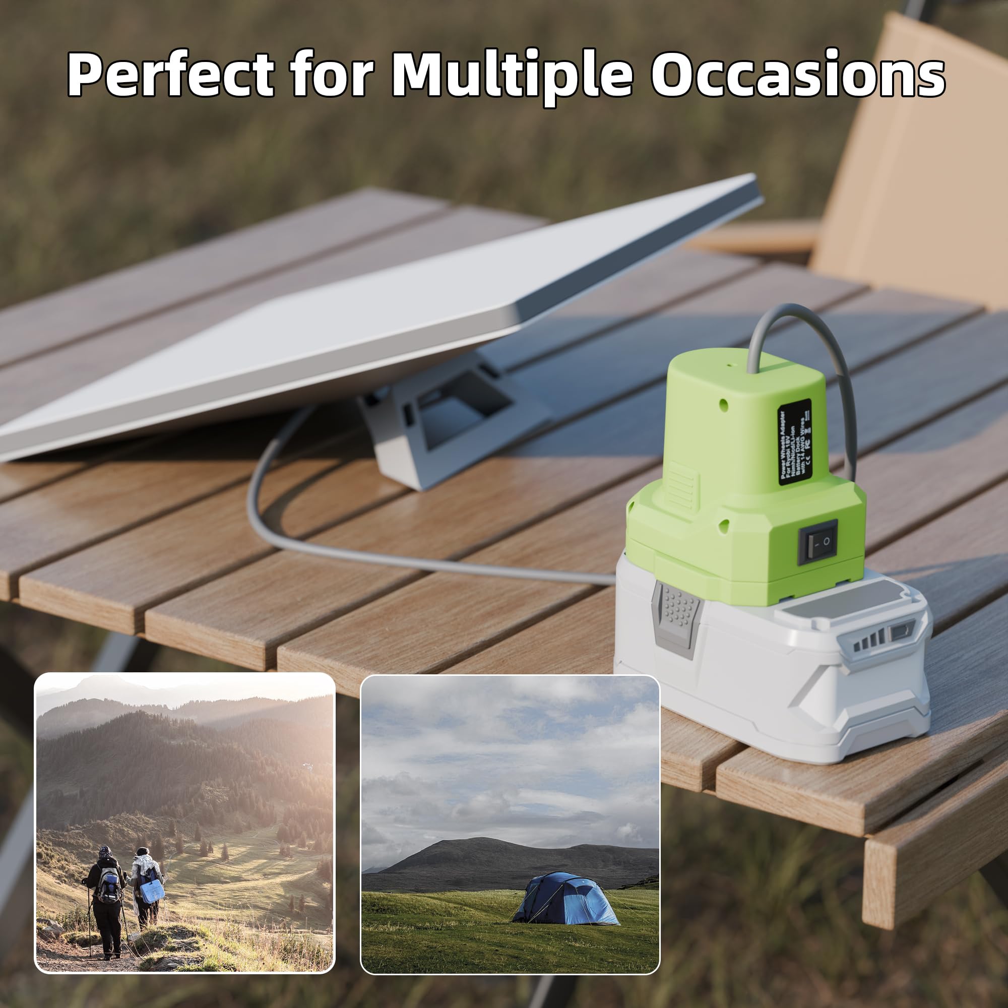 DAIERTEK Starlink mini power cable ideal for camping and road trips.
