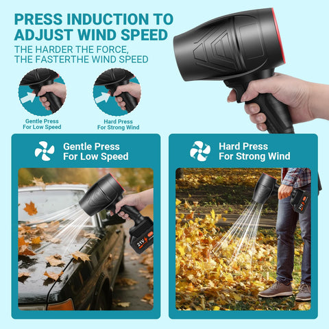 DailySee adjustable wind speeds tailor airflow to debris.