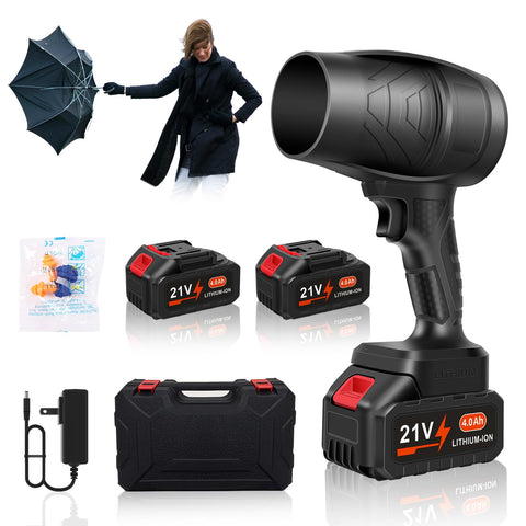 DailySee leaf blower turbo-speed action for fast yard cleanup.