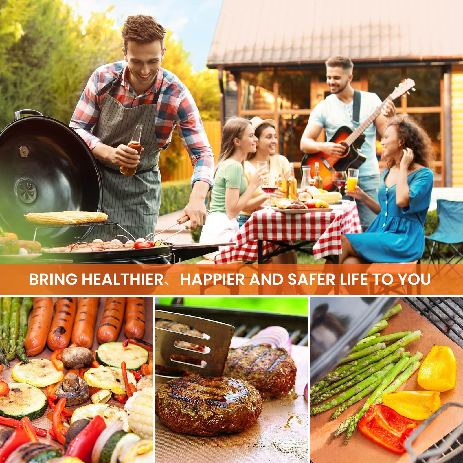 Dailyart copper grill mats make a thoughtful gift for grill lovers.