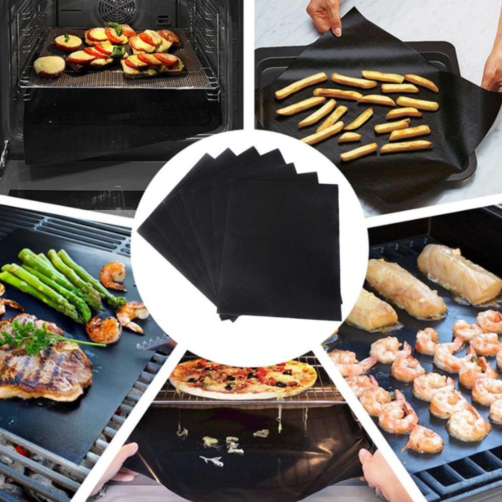 Dailyart grill mats: can be cut to fit custom grill setups.
