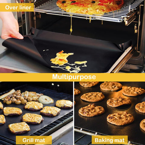 Dailyart grill mats: reusable and easy to clean after grilling.