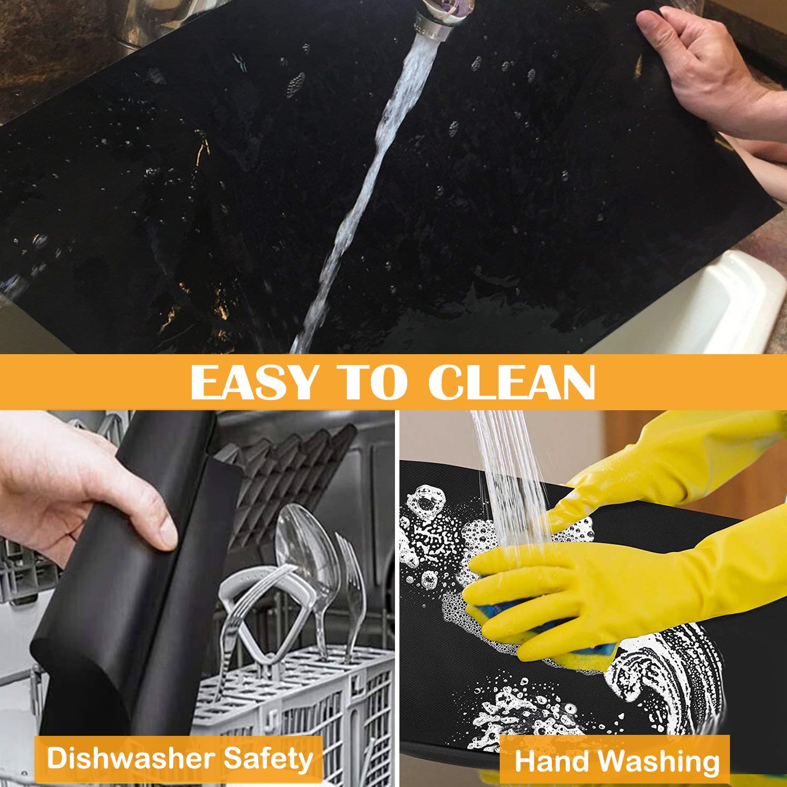 Dailyart grill mats-cut-to-shape for custom fit on any grate.