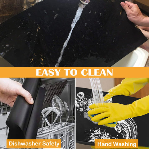 Dailyart grill mats-cut-to-shape for custom fit on any grate.