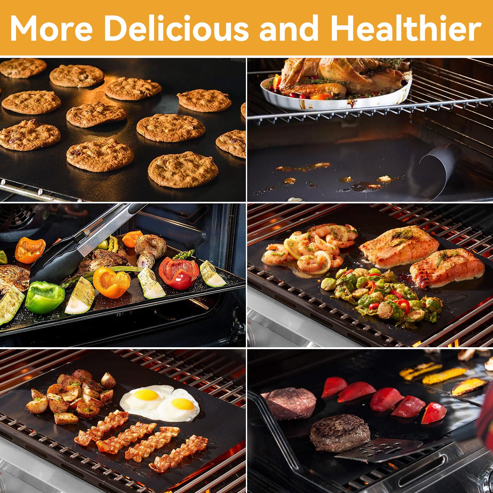 Dailyart grill mats-storage-compatible keeps your cooking area tidy.