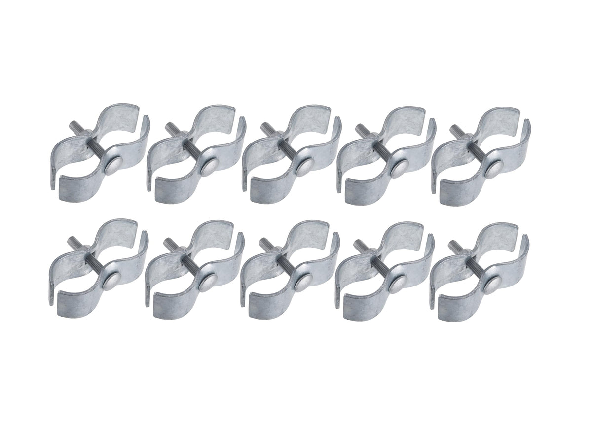 Dailydanny kennel clamps in packaging with bolts for quick installation.