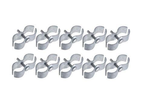 Dailydanny kennel clamps in packaging with bolts for quick installation.