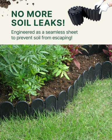 DAIM FlexWall Edge easy-install system supports quick, DIY-friendly border projects.