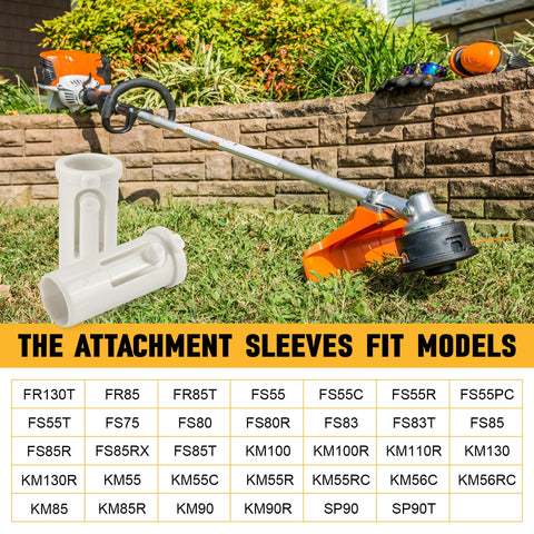 Dairrr Fuuu FS55 sleeve replacement, ideal for lawn maintenance tasks.