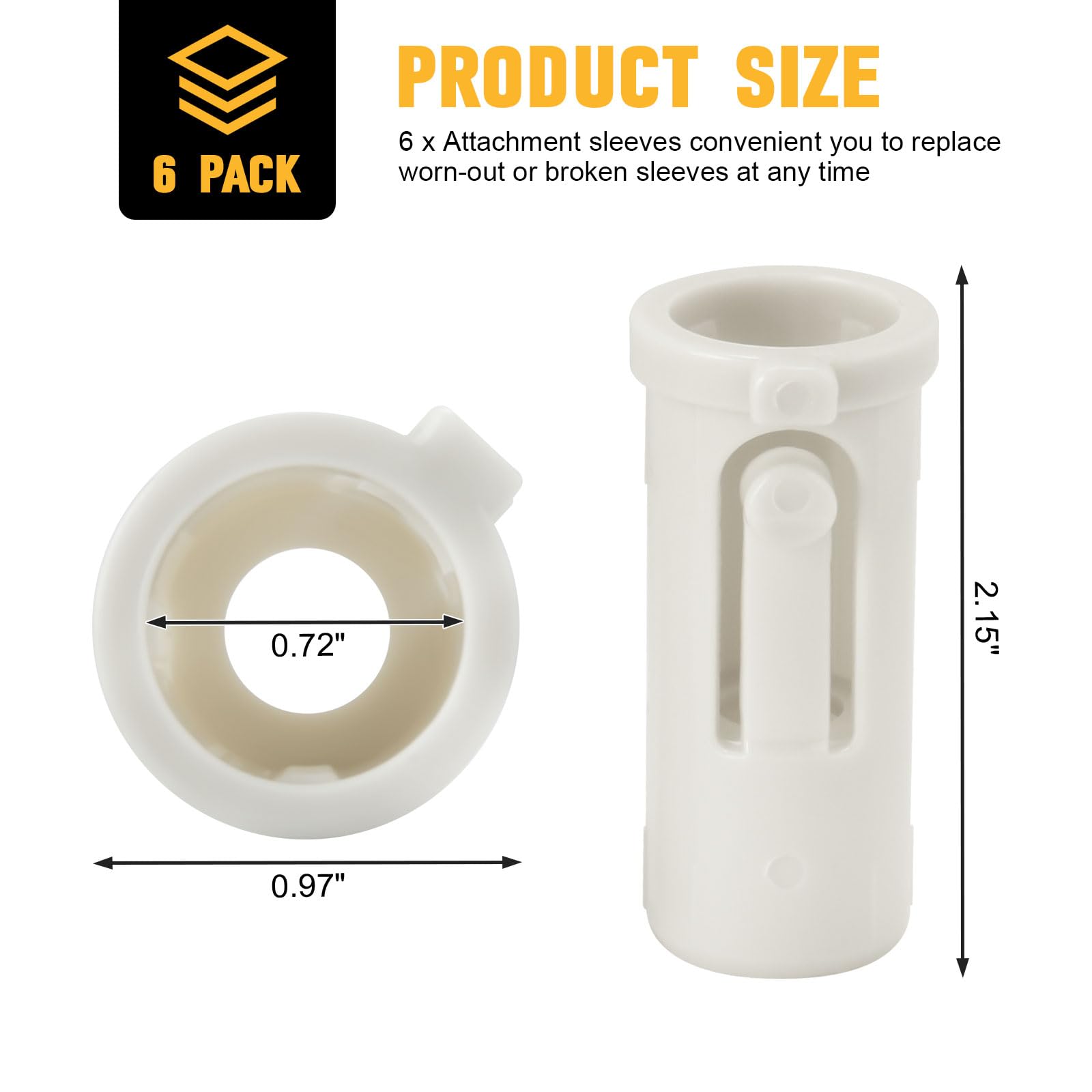 Dairrr Fuuu premium attachment sleeve for Stihl Kombi System durability.