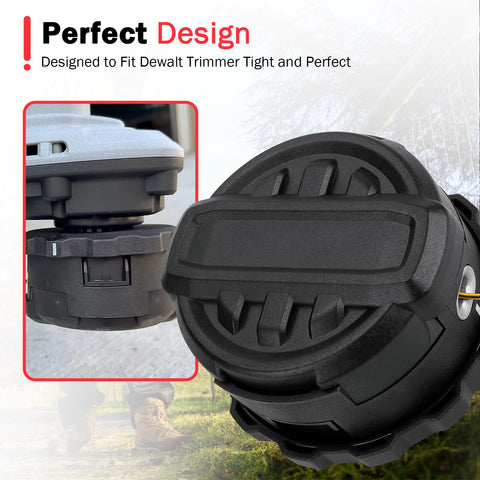 Dairrr Fuuu Dewalt spool cap fit on DCST922P1 and related models.