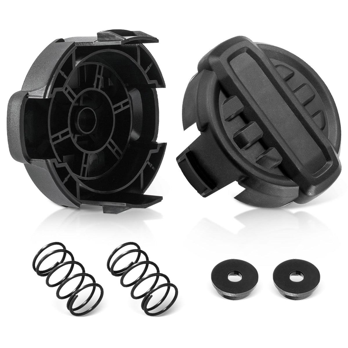 Dairrr Fuuu DWO1DT995 cap for Dewalt weed wacker head improves spool reliability.