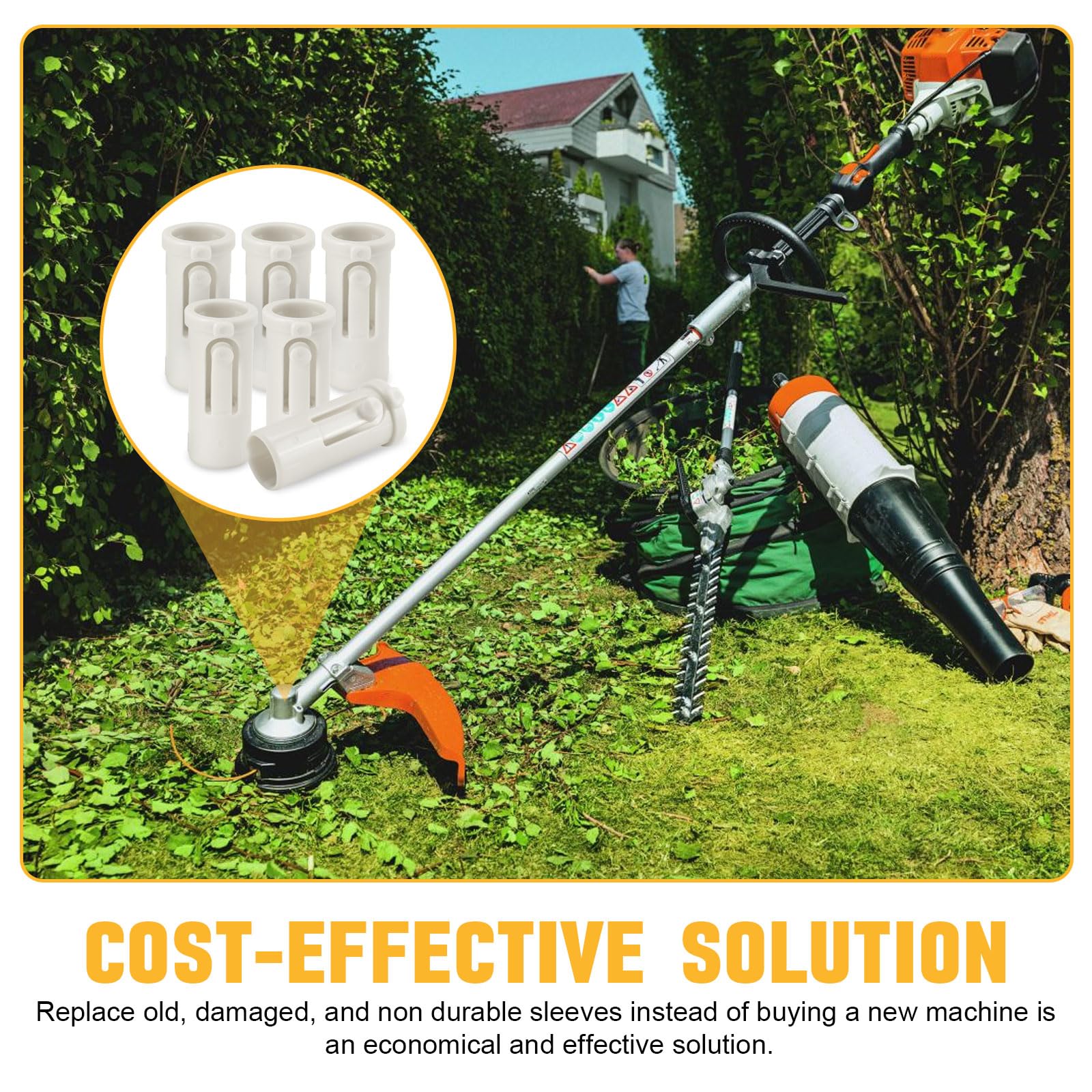 Dairrr Fuuu easy-installation sleeve simplifies replacement without tools.