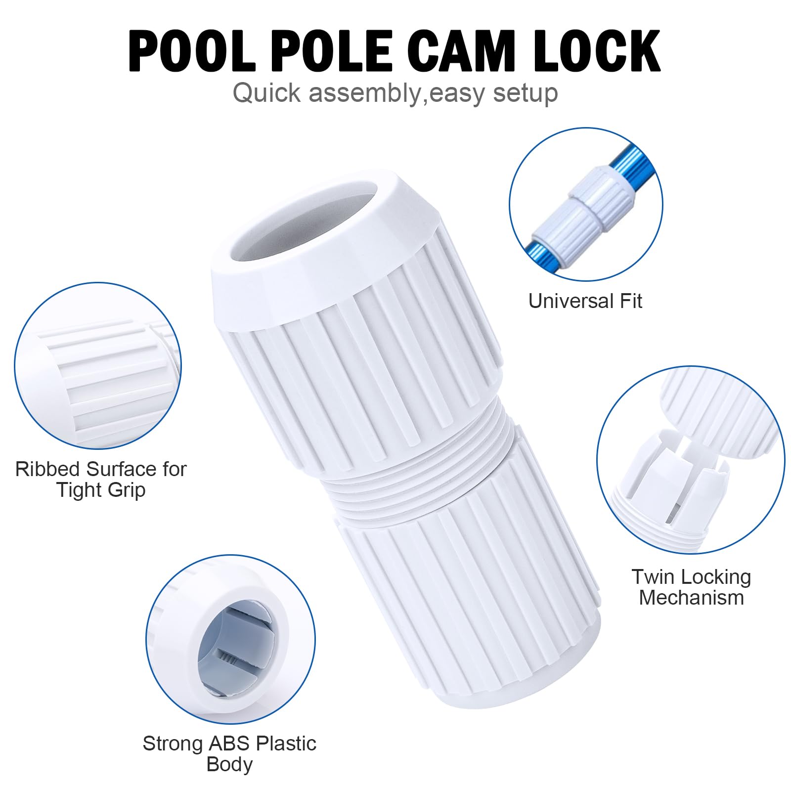 Dairrr Fuuu ergonomic cam lock design offers secure grip during cleaning