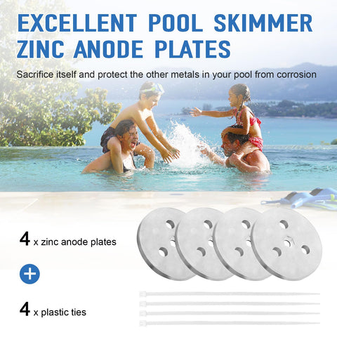 The Dairrr Fuuu four-pack zinc anode plates offers ready replacements for ongoing corrosion protection.