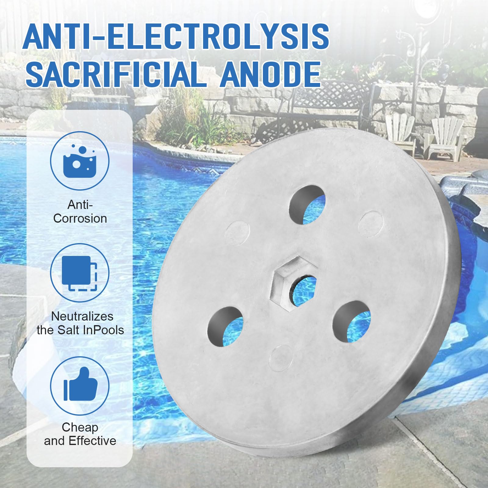 Dairrr Fuuu plate mounting holes and ties simplify secure attachment to the skimmer basket.