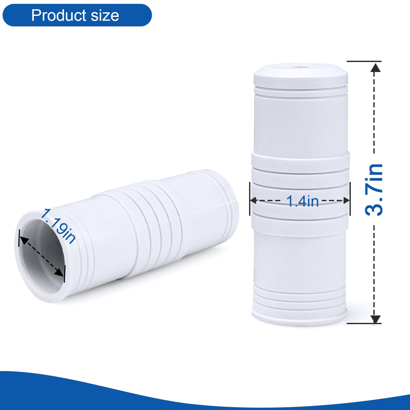 Dairrr Fuuu vinyl grip on a pool pole highlighting soft rubber feel for comfort