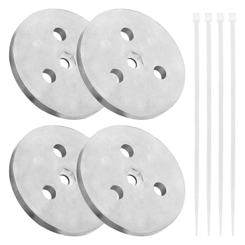 Dairrr Fuuu pool zinc anode plate nestled in the skimmer basket protects metal components from saltwater corrosion.