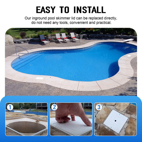 Dairrr Fuuu easy-install 10-inch skimmer lid requires no tools.