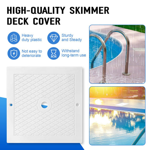 Dairrr Fuuu heavy-duty plastic skimmer lid resists cracking.