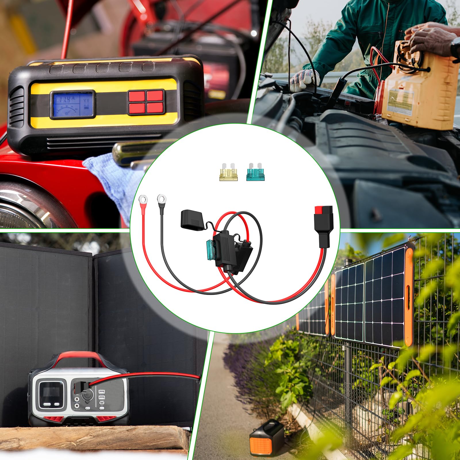 Daitoku compatibility with portable power stations and solar generators