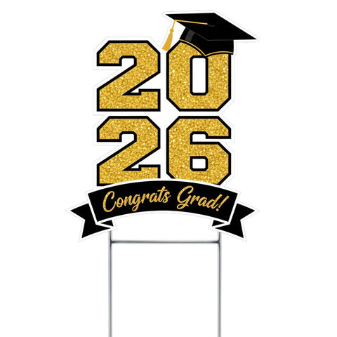DAJDC Congratulations yard sign class of 2026 for curbside display
