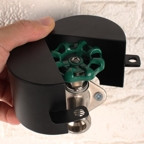 Dakekou faucet lock with padlock included for quick security