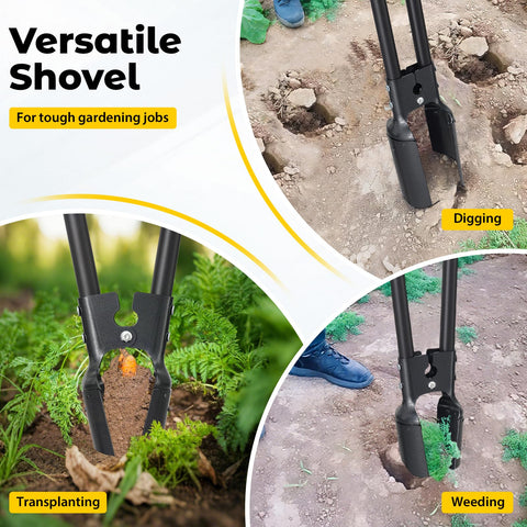 DAKEPOLE durable all-metal construction for tough garden tasks