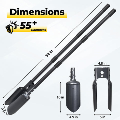 DAKEPOLE rust-resistant coating protecting the tool outdoors