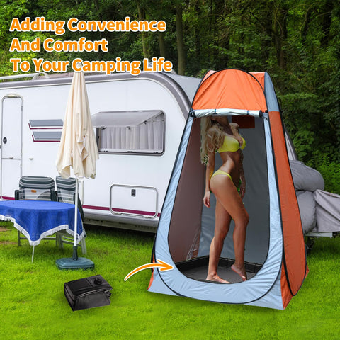 Dakewang base compatible with most portable shower stalls