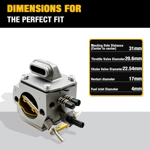 Dakule MS290 fuel line supports uninterrupted fuel flow.
