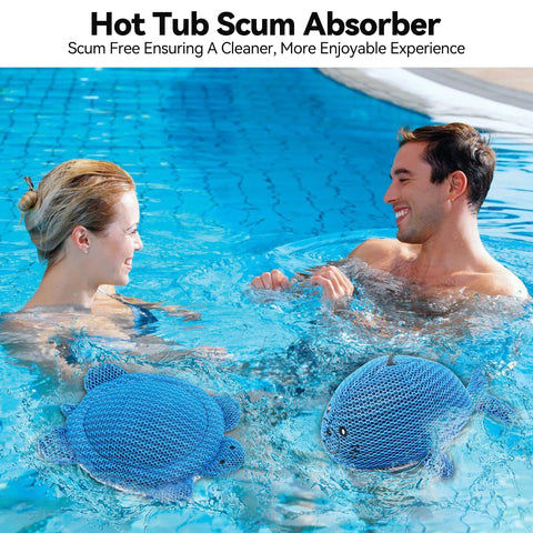 Dakytoo Seal hot tub sponge cleans surface residues efficiently.