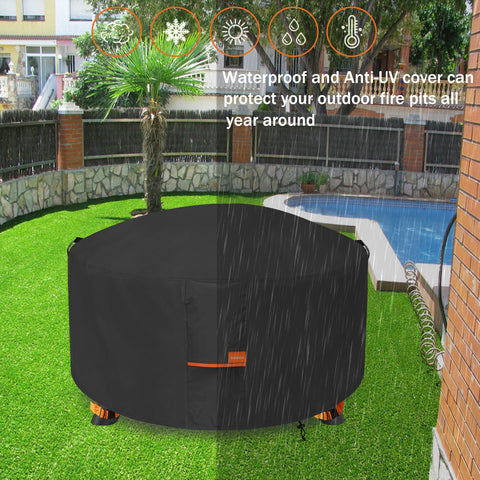 Dalema round cover blocks UV rays, keeping color vibrant.