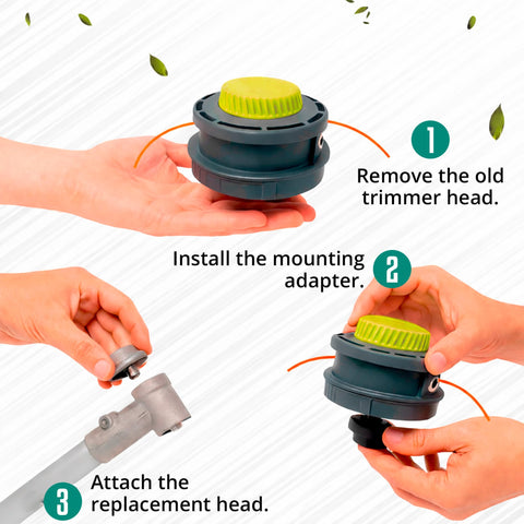 DALEPRO Expand-It compatible head demonstrates straight shaft fit for RY15526 and RY15527.