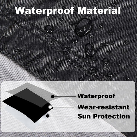 Dalianlc waterproof, windproof cover keeps your propane heater protected outdoors.