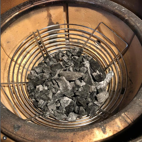 Dallden universal fit image indicating compatibility with Large Green Egg and Kamado Joe