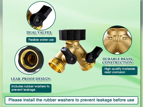 Dalmbox dual valves allow independent control for flexible water routing