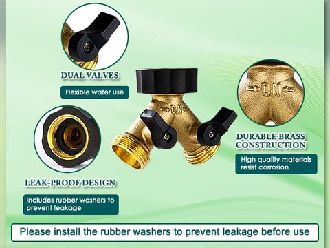 Dalmbox dual valves allow independent control for flexible water routing