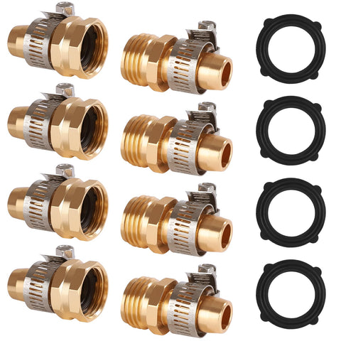 Dalmbox garden hose repair kit connectors for quick, leak-free repairs.