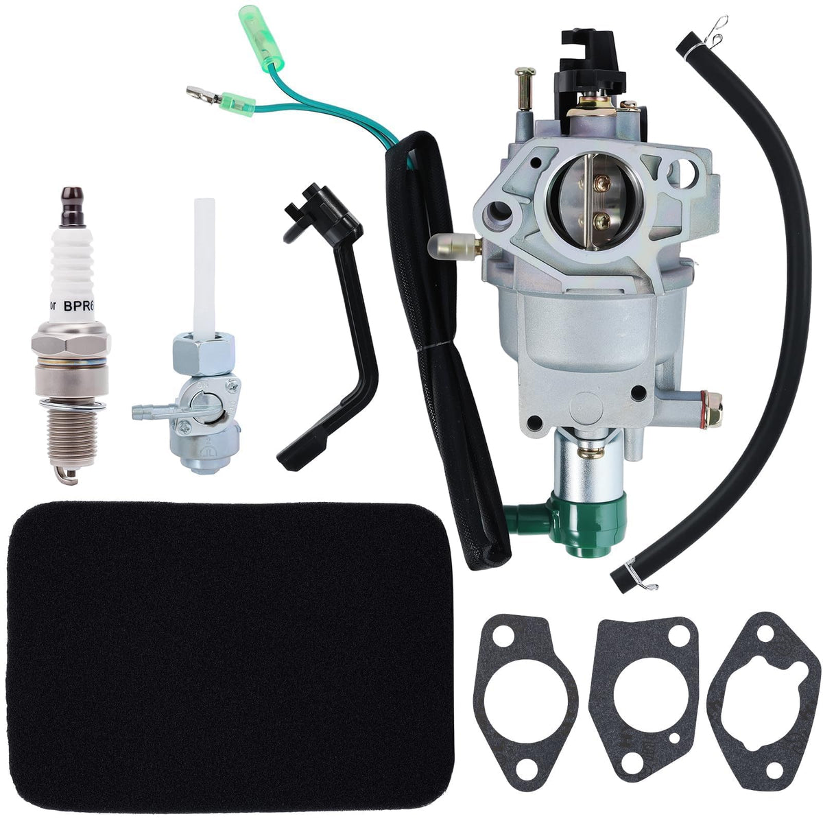 Dalom 8750 carburetor for Predator 420cc, easier starts and stable idle.