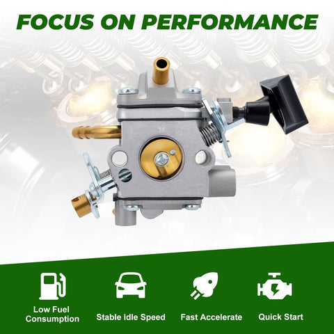 Dalom BR600 fuel line and primer bulb set for smooth starting.