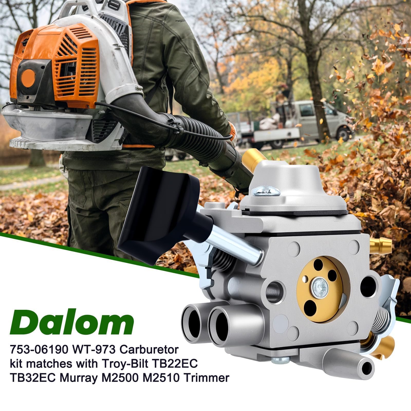 Dalom BR600 kit includes essential parts for quick, ready-to-install replacement.
