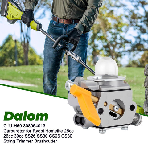 Dalom C1U-H60 carburetor package with gasket and bulbs included