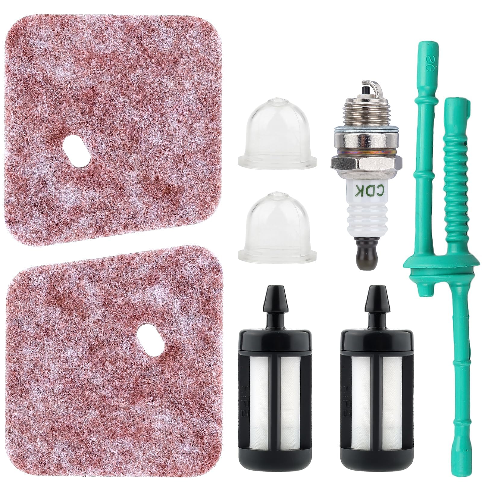 Dalom FS55R air filter kit for Stihl trimmers improves airflow and easier starts.