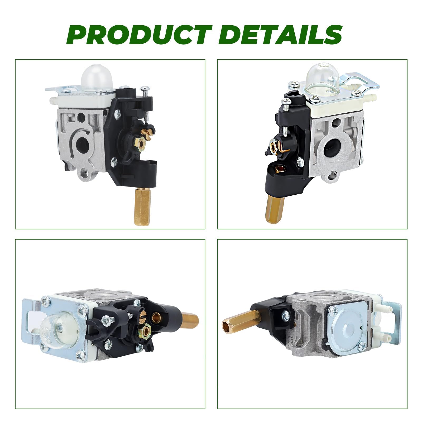 Dalom SRM 230 carburetor primer bulb for quick priming during use